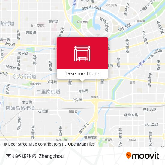 英协路郑汴路 map