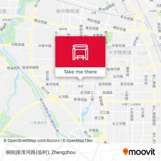 桐柏路淮河路(临时) map