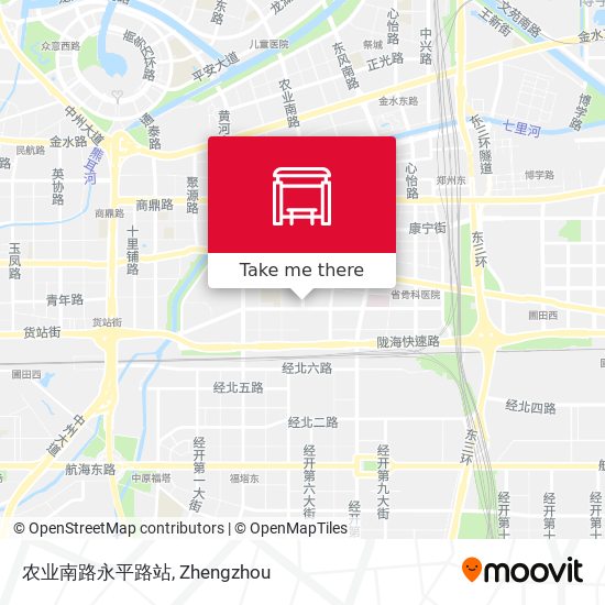 农业南路永平路站 map