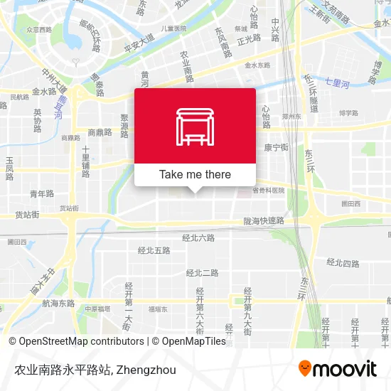 农业南路永平路站 map