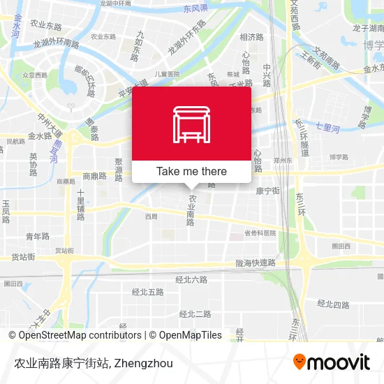 农业南路康宁街站 map