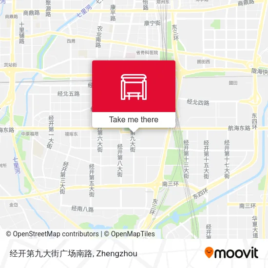 经开第九大街广场南路 map