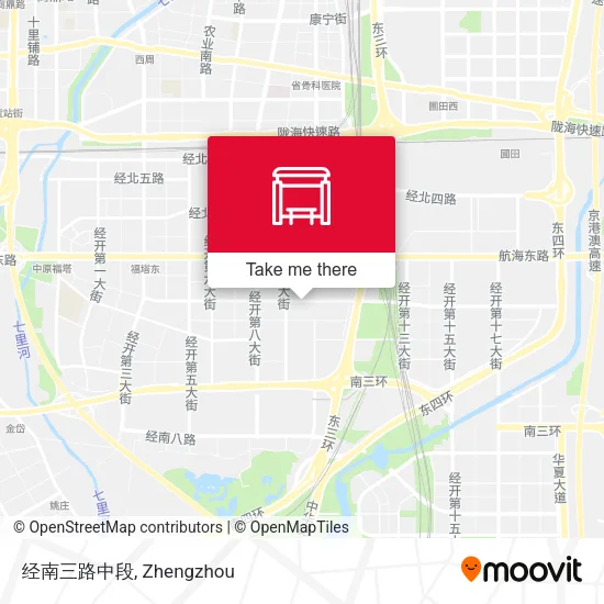 经南三路中段 map