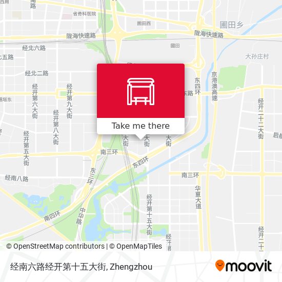 经南六路经开第十五大街 map