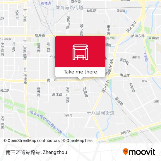 南三环通站路站 map