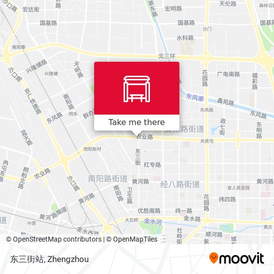 东三街站 map