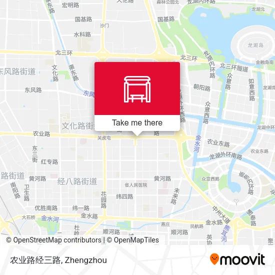 农业路经三路 map