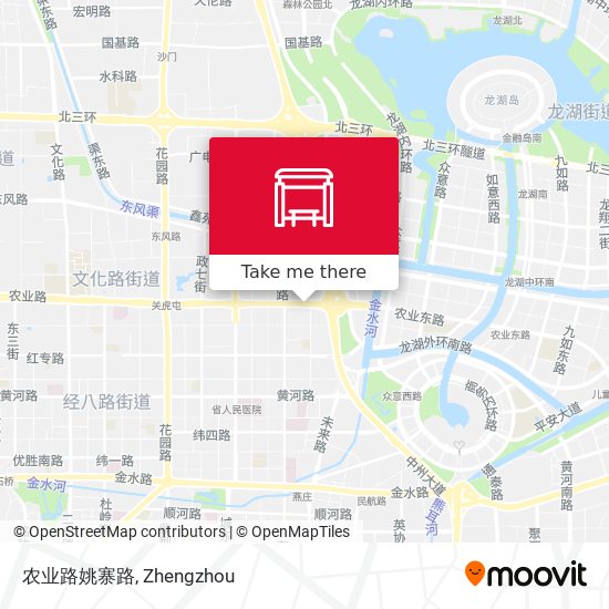 农业路姚寨路 map