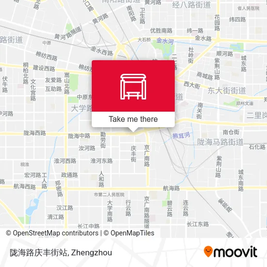 陇海路庆丰街站 map