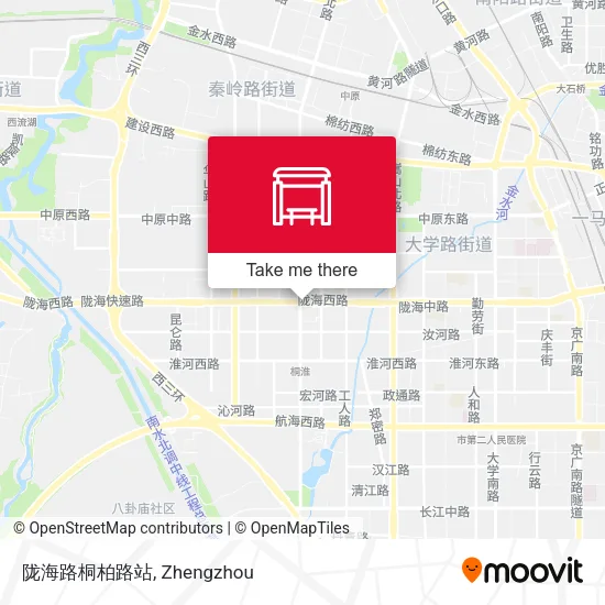 陇海路桐柏路站 map