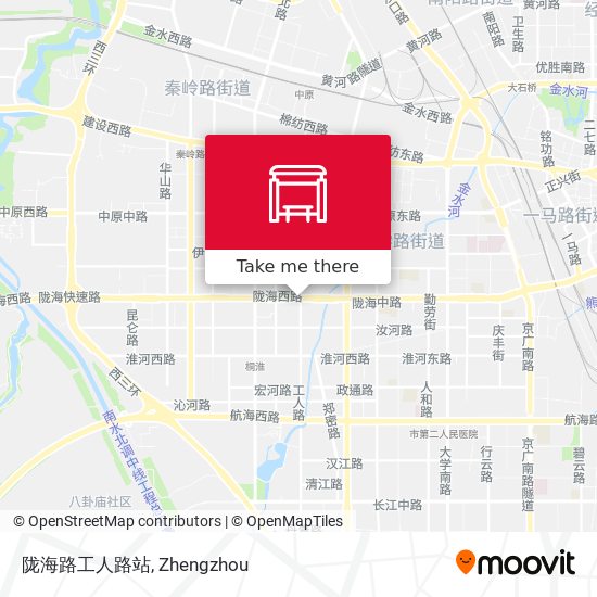 陇海路工人路站 map