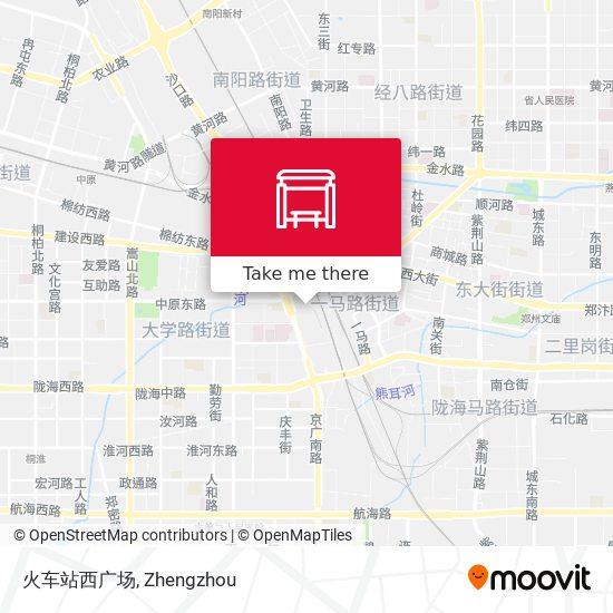 火车站西广场 map