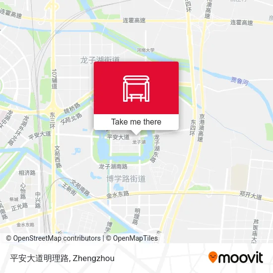 平安大道明理路 map