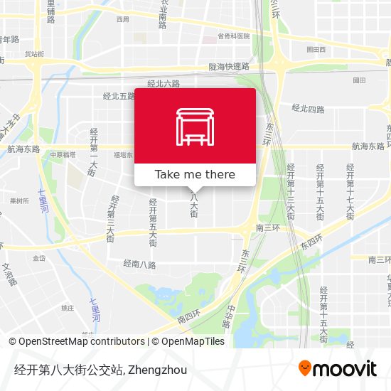 经开第八大街公交站 map