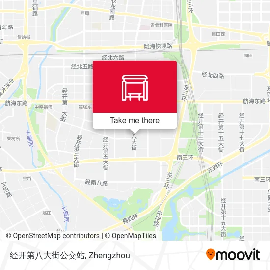 经开第八大街公交站 map