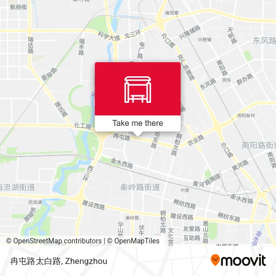 冉屯路太白路 map