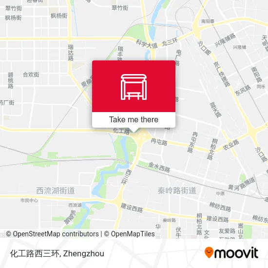 化工路西三环 map