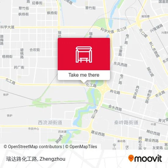 瑞达路化工路 map