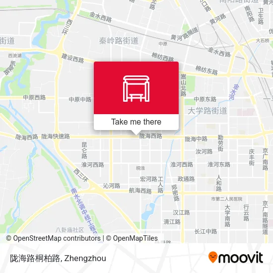 陇海路桐柏路 map