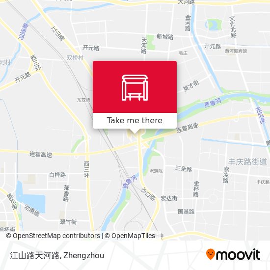 江山路天河路 map