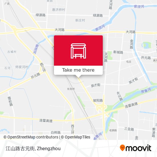江山路古元街 map