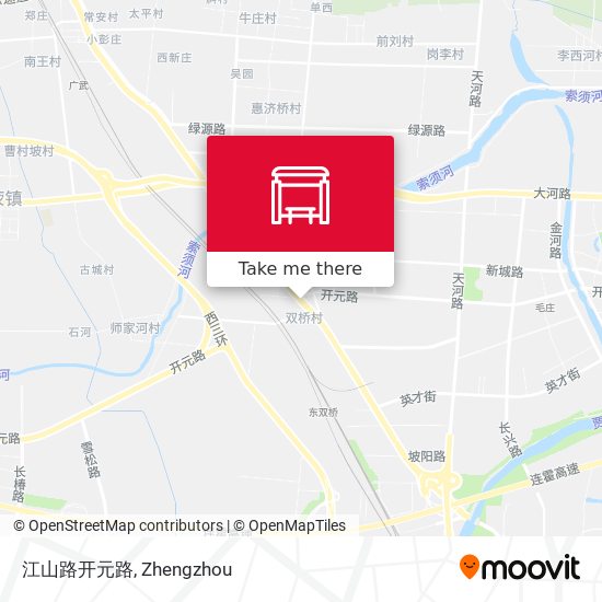 江山路开元路 map