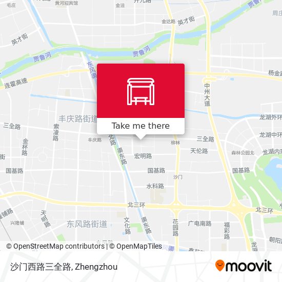 沙门西路三全路 map
