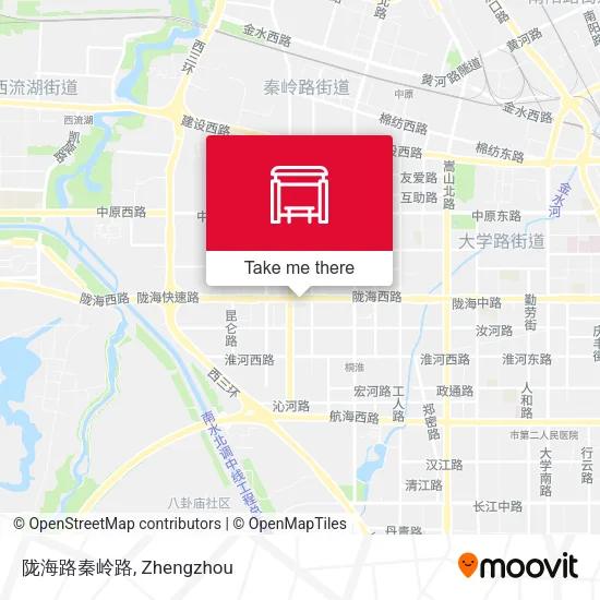 陇海路秦岭路 map