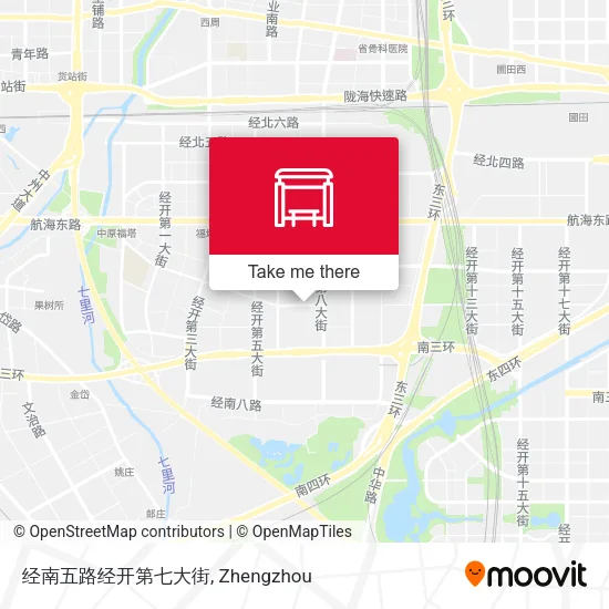 经南五路经开第七大街 map