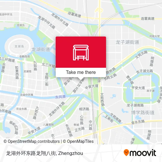 龙湖外环东路龙翔八街 map