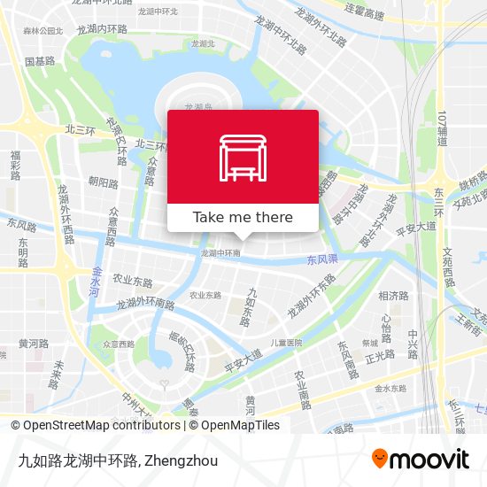 九如路龙湖中环路 map