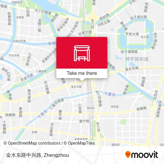 金水东路中兴路 map