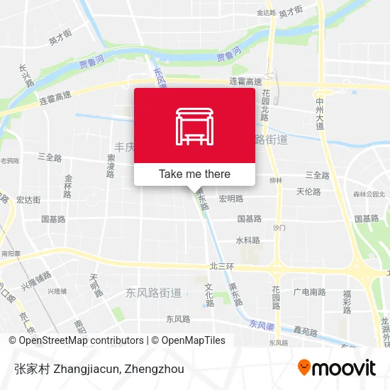 张家村 Zhangjiacun map