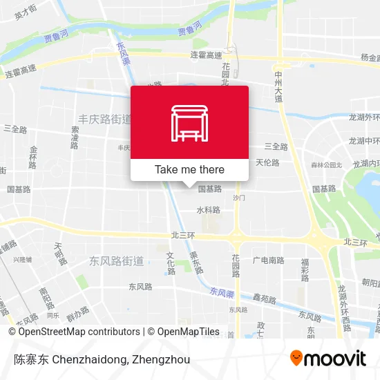 陈寨东 Chenzhaidong map