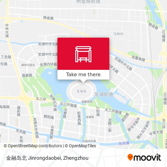 金融岛北 Jinrongdaobei map