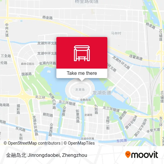 金融岛北 Jinrongdaobei map