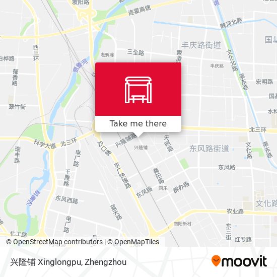 兴隆铺 Xinglongpu map