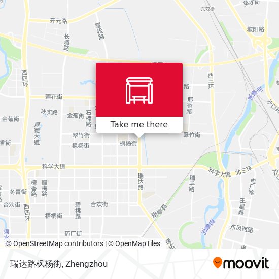 瑞达路枫杨街 map