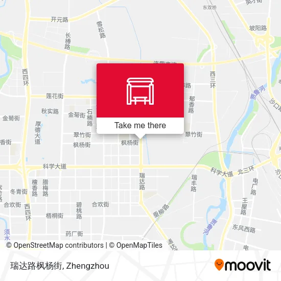 瑞达路枫杨街 map