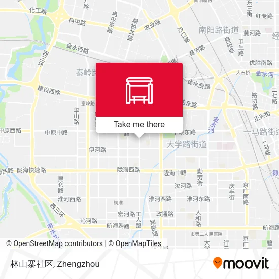 林山寨社区 map
