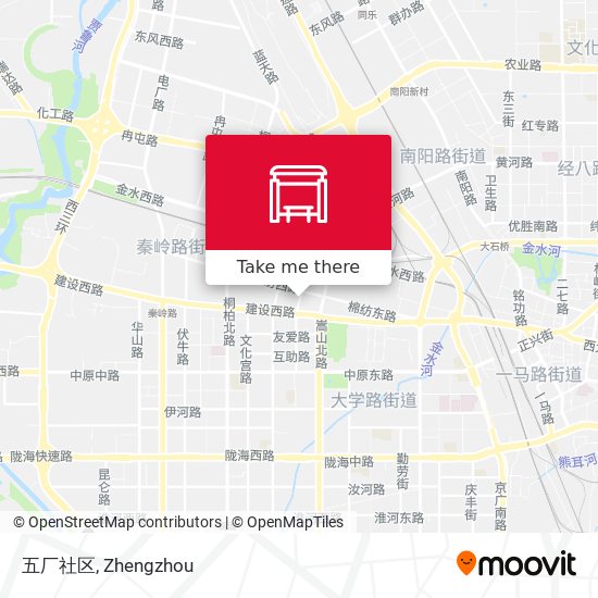 五厂社区 map