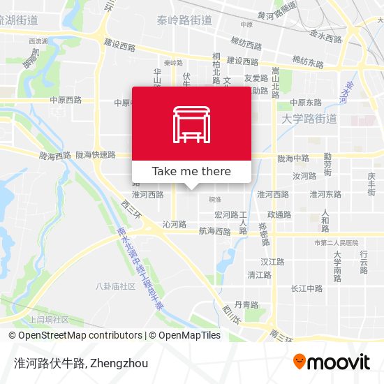 淮河路伏牛路 map
