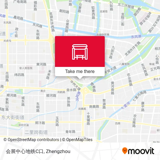 会展中心地铁C口 map