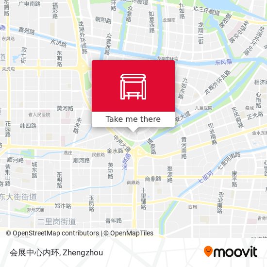 会展中心内环 map
