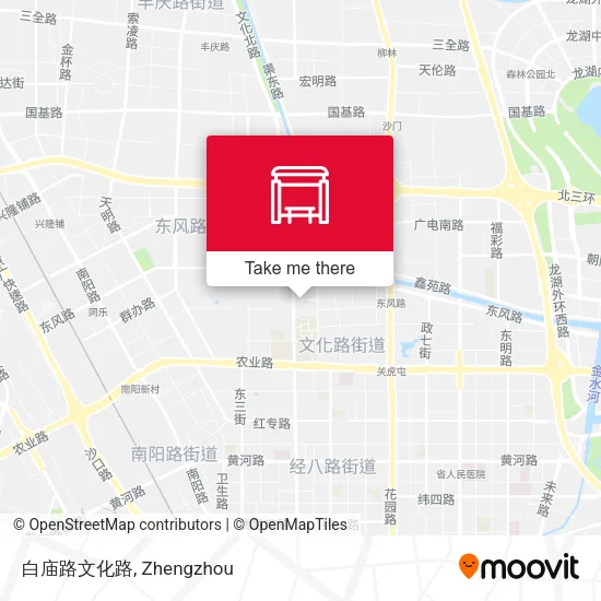 白庙路文化路 map