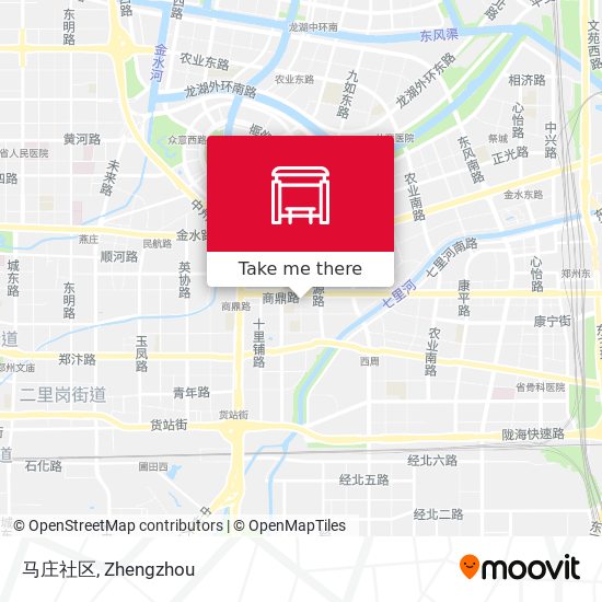 马庄社区 map