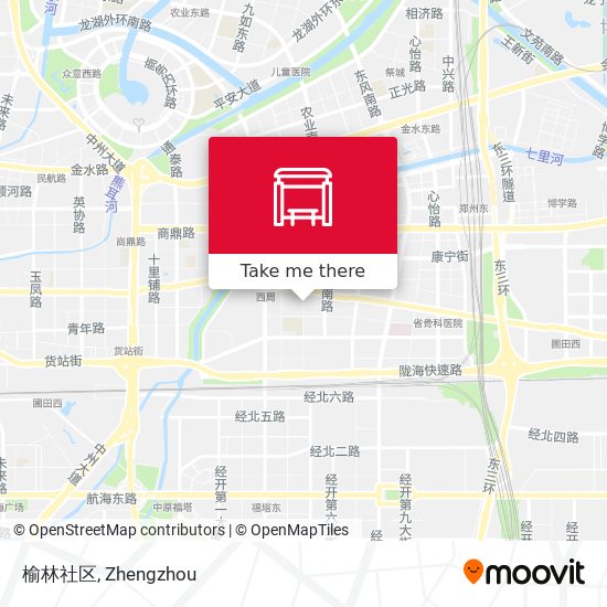 榆林社区 map