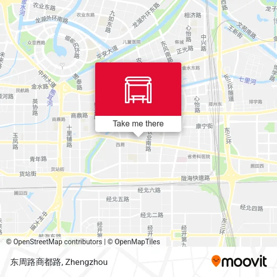 东周路商都路 map