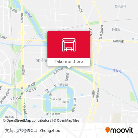 文苑北路地铁C口 map