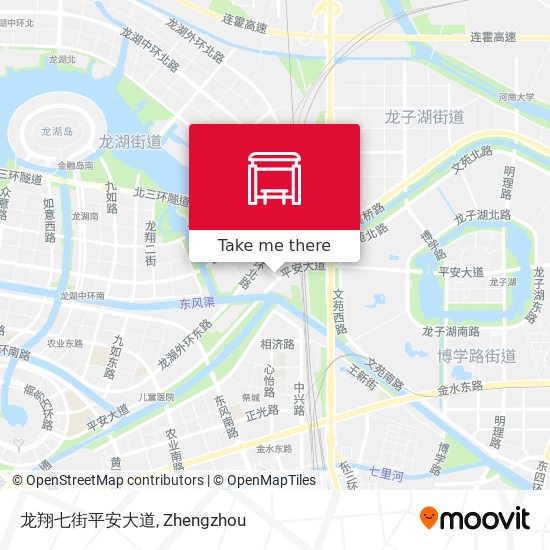 龙翔七街平安大道 map